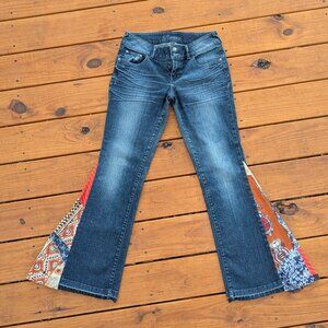 Upcycled Women's Reese Flare Le/6gged Jeans Size 5/6